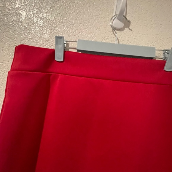 Red Pencil Skirt - Picture 2 of 3